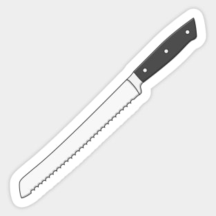 Bread Knife Sticker